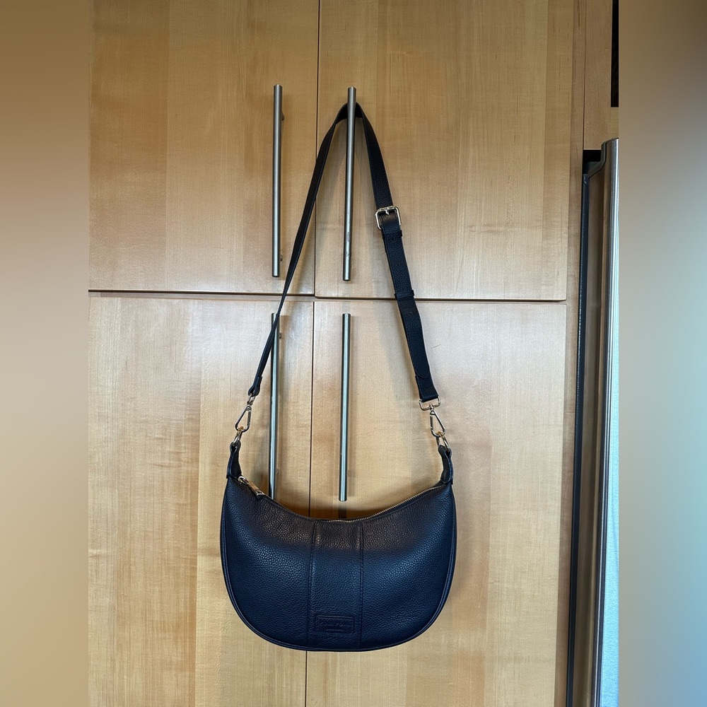 Pom Pom London Sutton Sling Bag - Navy